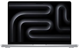 Ноутбук Apple MacBook Pro 14 2023 (M3 Max 14-Core, GPU 30-Core, 36GB, 1TB) (MRX83, Серебристый, 1 ТБ, 36 ГБ)