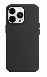 Чехол силиконовый KZDOO MAG ICOAT для iPhone 15 Pro Max (Черный)