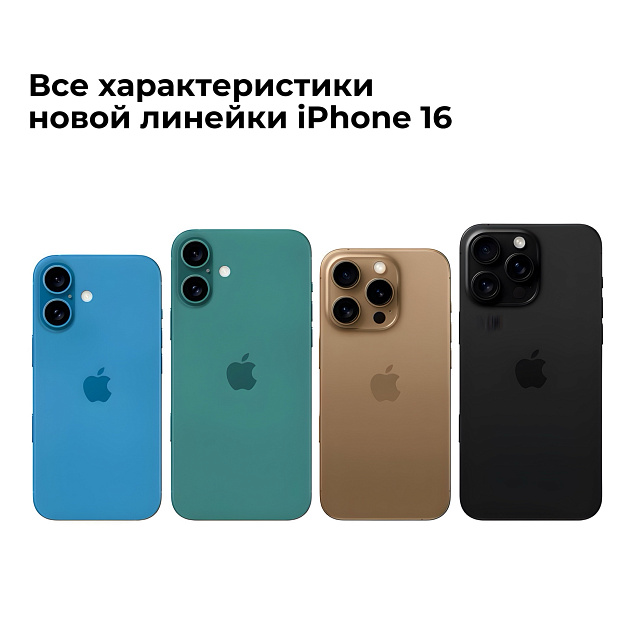 В сеть слили характеристики новой линейки iPhone 16!