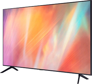 Телевизор Samsung UE50AU7160U HDR, LED 50"(2021) (Чёрный, 50")