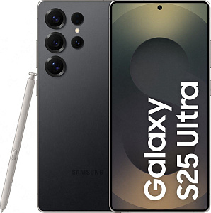 Смартфон Samsung Galaxy S25 Ultra 12/1TB (Чёрный, 12 ГБ, 1 ТБ, nanoSim+eSim, Global, Без Rustore)