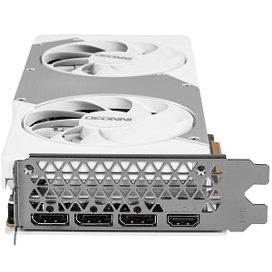 Видеокарта Inno3D GeForce RTX 5060 8192Mb, Twin X2 OC White 8G (N50602-08D7X-195070W) 1xHDMI, 3xDP, Ret (Черный)