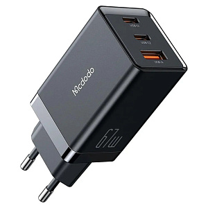 Сетевая зарядка Mcdodo 67W GaN 5 mini + C-C cable 2 m CH-1543 (Черный)