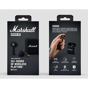 Беспроводные наушники Marshall Minor IV (Черный)