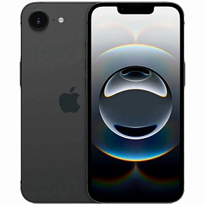 Смартфон Apple iPhone 16e 512GB (Чёрный, Global, 512 ГБ, nanoSim+eSim, 8 ГБ, Без Rustore)