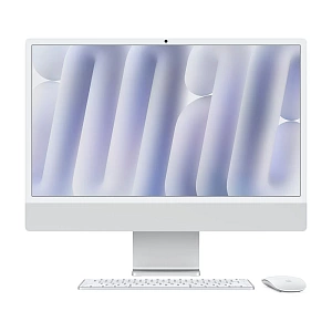 Моноблок Apple iMac 24 2024 (M4 10-Core, GPU 10-Core, 24GB, 512GB) (Серебристый, 24 ГБ, 512 ГБ, Уценка)