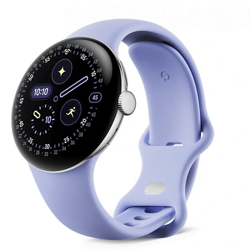 Умные часы Google Pixel Watch 4 (Polished Silver/Iris, 41mm, Bluetooth)