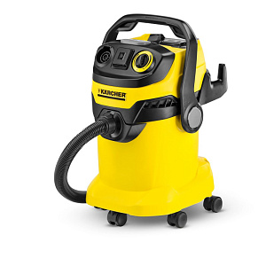 Профессиональный пылесос KARCHER WD 5 P (1.348-194.0) (Жёлтый)