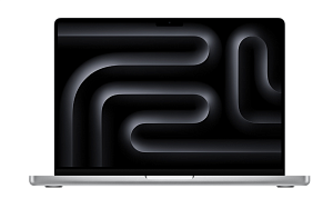 Ноутбук Apple MacBook Pro 14 2023 (M3 8-Core, GPU 10-Core, 8GB, 1TB) (Серебристый, 1 ТБ, 8 ГБ, MR7K3)