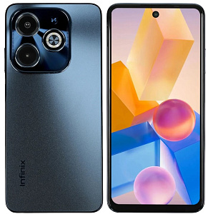 Смартфон Infinix Hot 40i 8/256Gb Global (256 ГБ, Черный, 8 ГБ, Global, Dual nanoSim, Без Rustore)