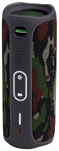 Портативная акустика JBL Flip 5 (Зелёный камуфляж)
