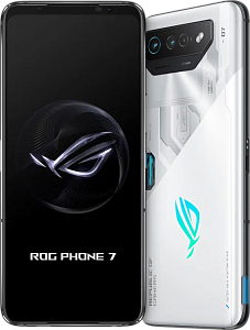 Смартфон ASUS ROG Phone 7 8/256GB (8 ГБ, 256 ГБ, Белый, Dual nanoSim, Global, Без Rustore)