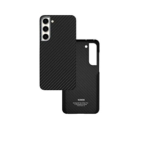Чехол карбоновый KZDOO Keivlar для Galaxy S24+ (Черный)