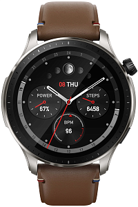 Умные часы Amazfit GTR 4 46 мм GPS (46mm, Коричневый)