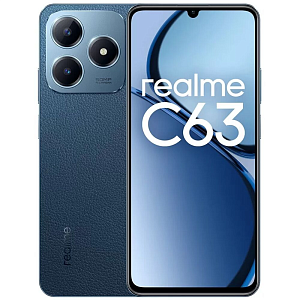 Смартфон Realme C63 8/256GB (Синий, 8 ГБ, 256 ГБ, Dual nanoSim, Global, Без Rustore)