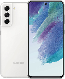 Смартфон Samsung Galaxy S21 FE 5G 6/128GB (RU/A) (Белый, 128 ГБ, 6 ГБ, RU, Dual nanoSim, Без Rustore)