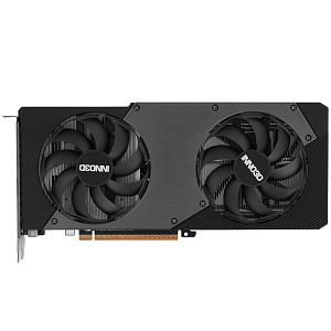 Видеокарта Inno3D GeForce RTX 5060 8192Mb, Twin X2 OC 8G (N50602-08D7X-195070N) 1xHDMI, 3xDP, Ret (Черный)