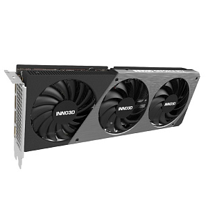 Видеокарта Inno3D GeForce RTX 4060 Ti 8192Mb, X3 OC 8Gb (N406T3-08D6X-171153L) 1xHDMI, 3xDP, Ret (Чёрный)