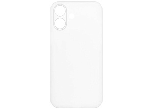 Чехол пластиковый KZDOO Air Skin для iPhone 16 (Прозрачный)