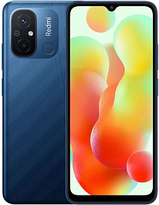 Смартфон Xiaomi Redmi 12C 4/64GB Global (Синий, 4 ГБ, 64 ГБ, Global, Dual nanoSim, Без Rustore)
