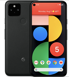 Смартфон Google Pixel 5 8/128GB JP (Чёрный, 8 ГБ, 128 ГБ, Япония, nanoSim+eSim, Без Rustore)
