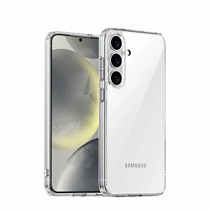 Чехол прозрачный Hybrid KEEPHONE для Galaxy S25+ (Прозрачный)
