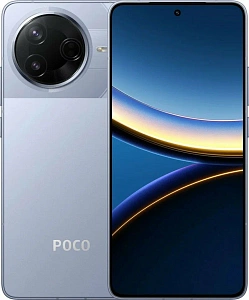 Смартфон Xiaomi POCO F7 Pro (Голубой, 12 ГБ, 512 ГБ, Dual nanoSim, Global, Без Rustore)