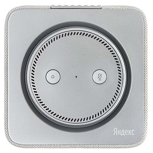 Умная колонка Яндекс.Станция (Cеребристый)