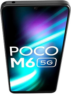 Смартфон Xiaomi POCO M6 4/128GB (Черный, 128 ГБ, 4 ГБ, Global, Dual nanoSim, Без Rustore)