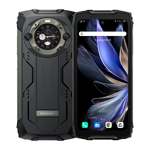 Смартфон Blackview BV9300 Pro (Черный, 8 ГБ, 256 ГБ, Без Rustore)