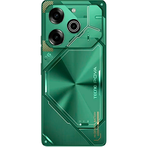 Смартфон TECNO Pova 6 Pro 5G 8/256GB (8 ГБ, 256 ГБ, Зеленый, Global, Dual nanoSim, Без Rustore)