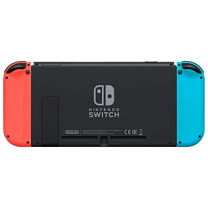 Игровая приставка Nintendo Switch rev.2 (Неоново-синий/Красный, 32 ГБ, 6.2", LCD)
