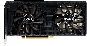 Видеокарта Palit NVIDIA GeForce RTX 3050, PA-RTX3050 DUAL, 8ГБ, GDDR6, Ret (NE63050018P1-1070D) (Чёрный, 8 ГБ)
