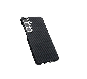 Чехол карбоновый KZDOO Keivlar для Galaxy S24+ (Черный)