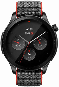 Умные часы Amazfit GTR 4 46 мм GPS (46mm, Серый)