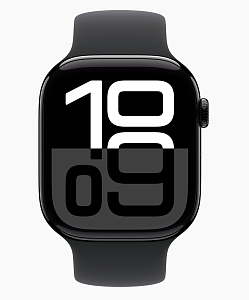 Умные часы Apple Watch Series 10 42мм (Черный, 42mm, M/L, Sport Band)
