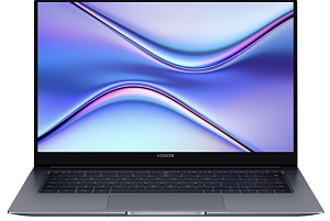 Ноутбук HONOR MagicBook X 14NBR-WAI9 (1920x1080, Intel Core i3 2.1 ГГц, RAM 8GB, SSD 256GB, Win10 Home) (53011TVN-001) (RU/A) (Серый, 256 ГБ, 8 ГБ, RU)