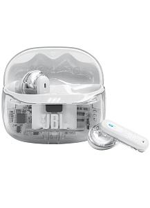 Беспроводные наушники JBL Tune Beam 2 (Прозрачный белый)