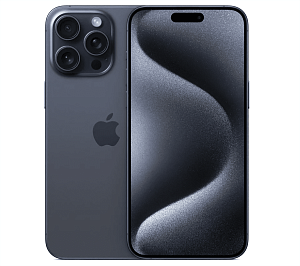 Смартфон Apple iPhone 15 Pro 128GB nanoSim+eSim (Титановый синий, 128 ГБ, 8 ГБ, Global, nanoSim+eSim, Без Rustore)