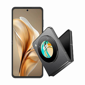 Смартфон Nubia Flip 5G NX724J 8/256GB (Черный, 8 ГБ, 256 ГБ, Global, nanoSim+eSim, Без Rustore)