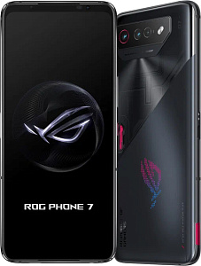 Смартфон ASUS ROG Phone 7 12/256GB (12 ГБ, 256 ГБ, Чёрный, Global, Dual nanoSim, Без Rustore)