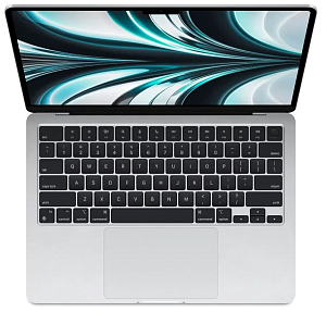 Ноутбук Apple MacBook Air 13 2022 (M2 8-Core, GPU 8-Core, 16GB, 512GB) (16 ГБ, 512 ГБ, Z15W000KZ, Серебристый)