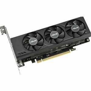 Видеокарта ASUS GeForce RTX 4060 8192Mb, Low Profile OC Edition 8G (RTX4060-O8G-LP-BRK) 2xHDMI, 2xDP, Ret (Чёрный)