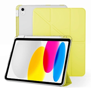 Чехол книжка Gurdini Origami Case Series для iPad 10 / iPad 11 (2025) (Жёлтый)