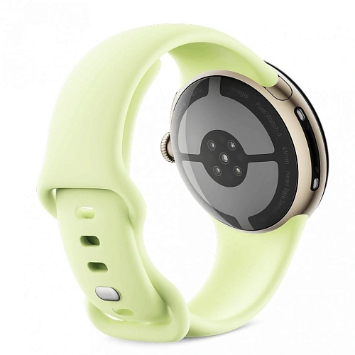 Умные часы Google Pixel Watch 4 (Champagne Gold/Lemongrass, 41mm, Bluetooth)