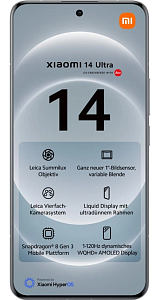 Смартфон Xiaomi 14 Ultra 12/256Gb CN (Белый, 12 ГБ, 256 ГБ, Dual nanoSim, Китай, Без Rustore)