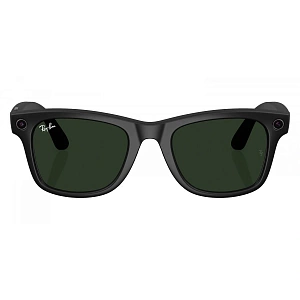 Умные очки Ray-Ban Wayfarer RW4008 Matte Black (Transitions Graphite Green, 53)