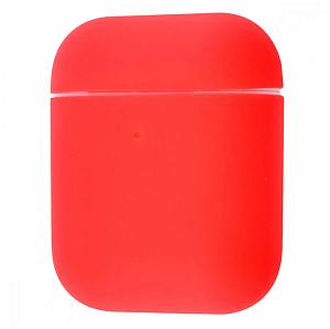 Чехол силиконовый для AirPods (Красный)