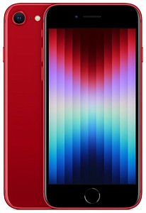 Смартфон Apple iPhone SE 2022 64GB (Красный, 64 ГБ, 4 ГБ, nanoSim+eSim, Global, Без Rustore)