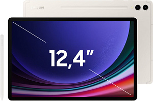 Планшет Samsung Galaxy Tab S9 Plus X816B 12/512GB 5G (Бежевый, 512 ГБ, 12 ГБ, Wi‑Fi + Cellular, Без Rustore)